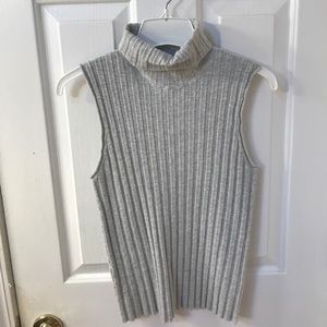 J Crew Sleeveless Turtleneck